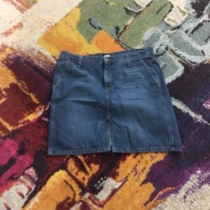 Denim skirt